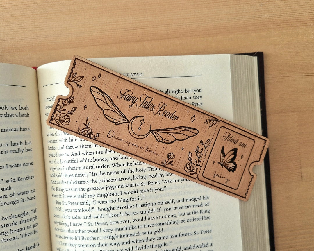 Fairy Tales Reader Bookmark Genre Bookmarks Book Fan Gift Home Decor