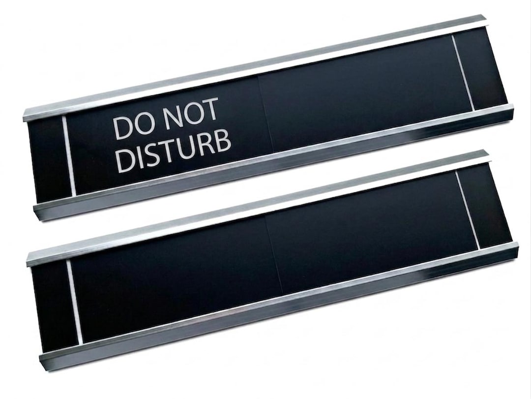 Sliding Sign Fast Sliding Sign - Do Not Disturb (or Your Wording) - Etsy UK