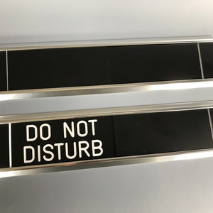 Cartello scorrevole - Non disturbare (o la tua formulazione)