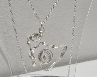 Unique Sterling Silver Necklace