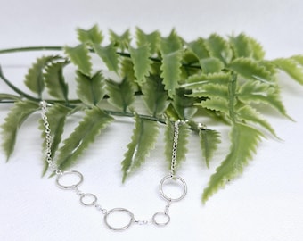 Sterling Silver Ring Bracelet