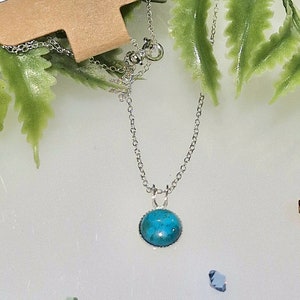Turquoise Sterling Silver Necklace