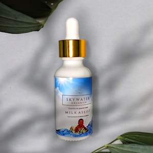 Milk Assist | Milk Support Drops for New Mothers | Plant-Based Liquid | Small Batch