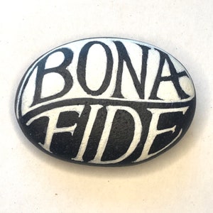 BONAFIDE hand lettered, Oregon Ocean stone image 7