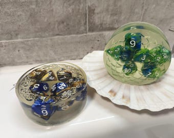 Savon jeu de société - savon dés - savon Donjons et Dragons