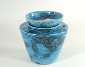 Modern African Violet Pot Tahiti Grape made to oder 2 weeks
