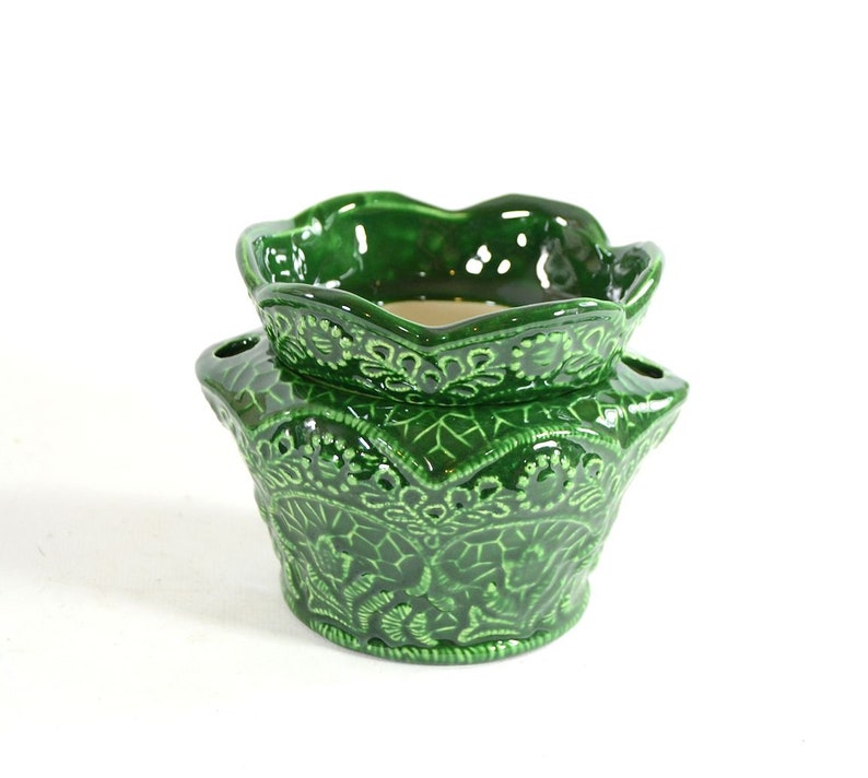 Scallop Lace African Violet Planter-Small made to order 2 weeks