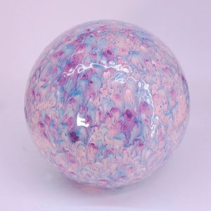 Ceramic Gazing Ball 10 inch Pink Pixie Preorder 3 weeks