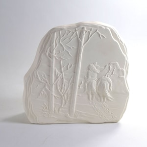 Ceramic Bisque  Rock Ready to Paint