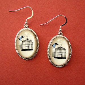 BACK WHERE You BELONG Earrings Silhouette Jewelry image 1