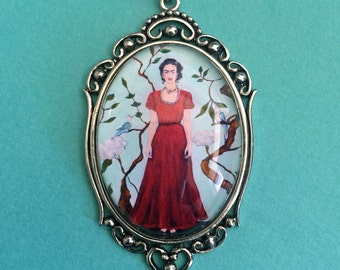 A LOVE LETTER to FRIDA Necklace - pendant on chain