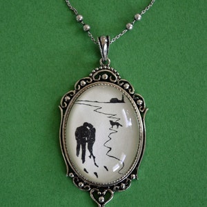 The Lighthouse Necklace, pendant on chain image 1