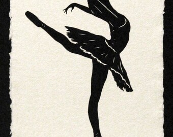SYLVIE GUILLEM #3 Papercut - Hand-Cut Silhouette Papercut
