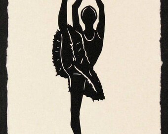 SYLVIE GUILLEM #2 Papercut - Hand-Cut Silhouette