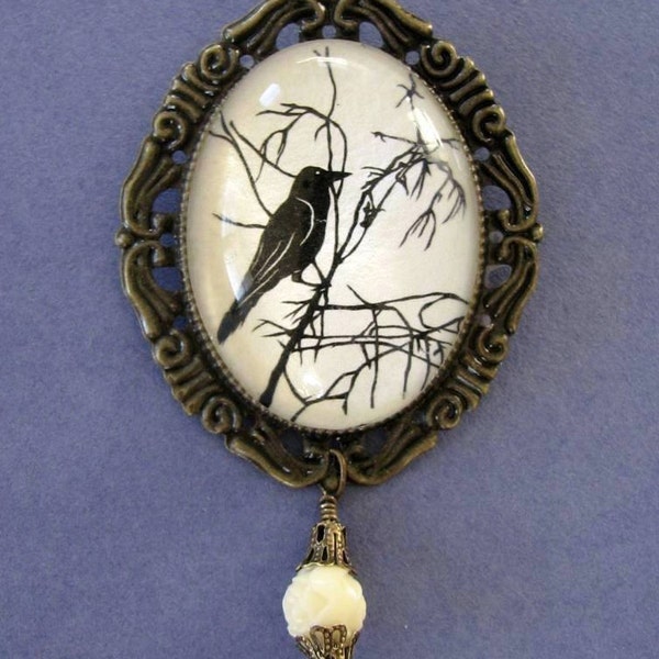 For the Love of Crows, No.1 Brooch