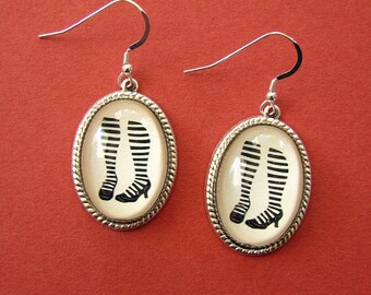 WAITING for the PHONE to RING Earrings - Silhouette Jewelry