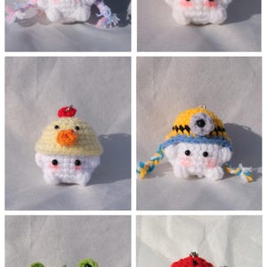 Crochet Mushroom Keychain, Cute Mushroom, Handmade Mushroom Keychain Gift, Animal Keychain, Mushroom Cute, Animal Keychain, Lover Gift