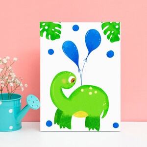 Bundle de 12 cartes d'invitation de fête d'anniversaire de dinosaure, invitation d'anniversaire de dinosaure, invitation de fête d'enfants
