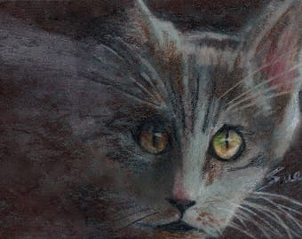 Oryginalna Sztuka Rysowania Kolor Ołówek Aceo Konie Na Etsy