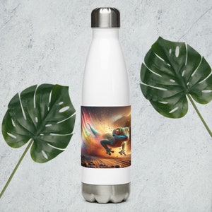 stainless steel drinking bottle