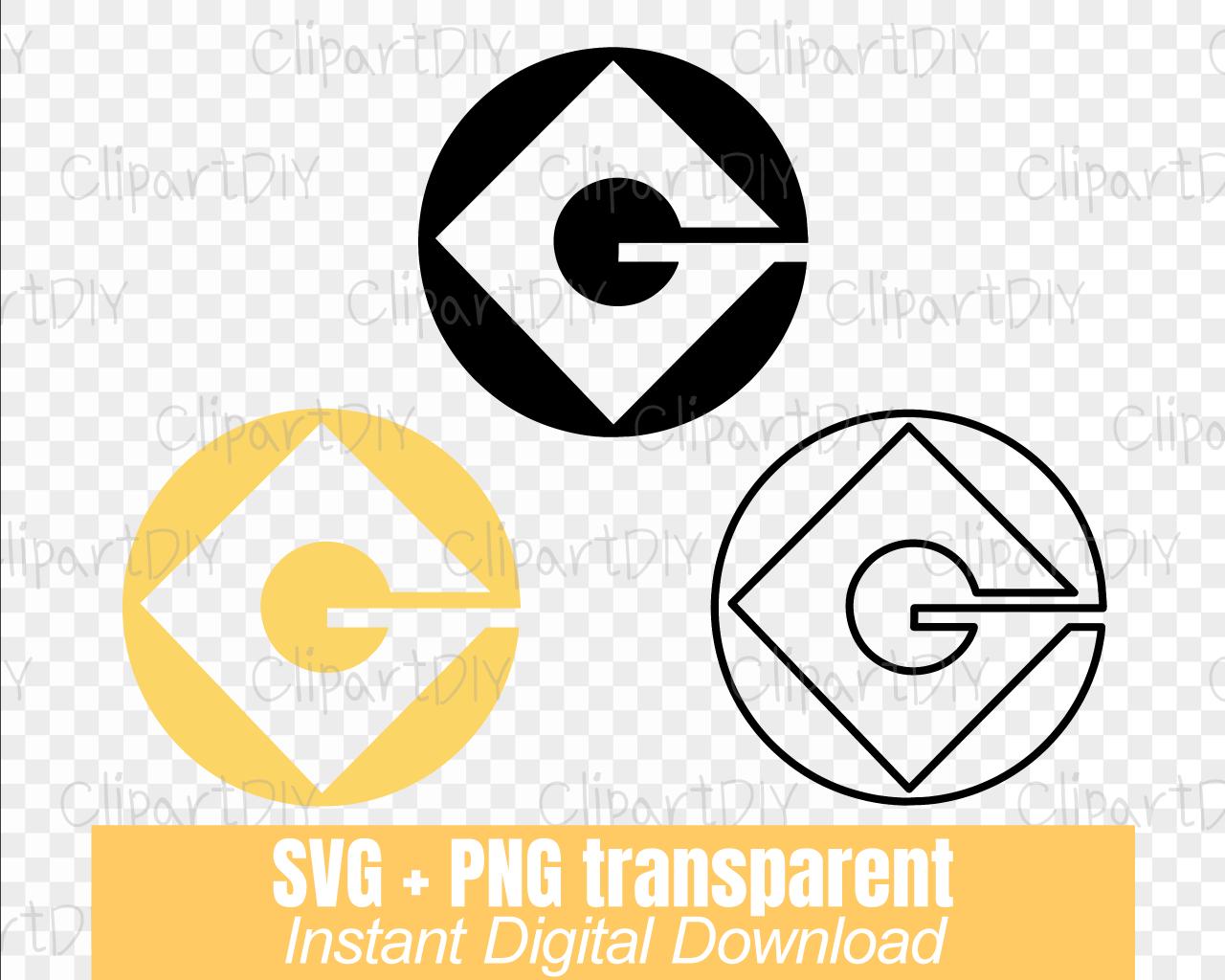 Minions Gru Logo SVG PNG: DIY Craft Files (digital Download) - Etsy, image size:1280x1024