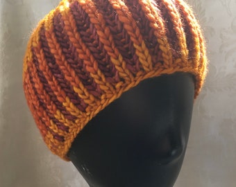 HB-6, brioche rib headband