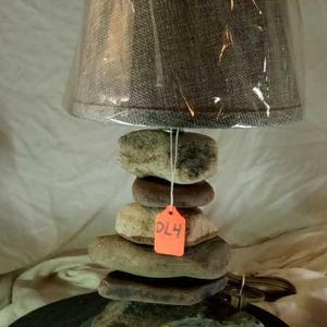 Handmade Rock Lamp - Desk #4