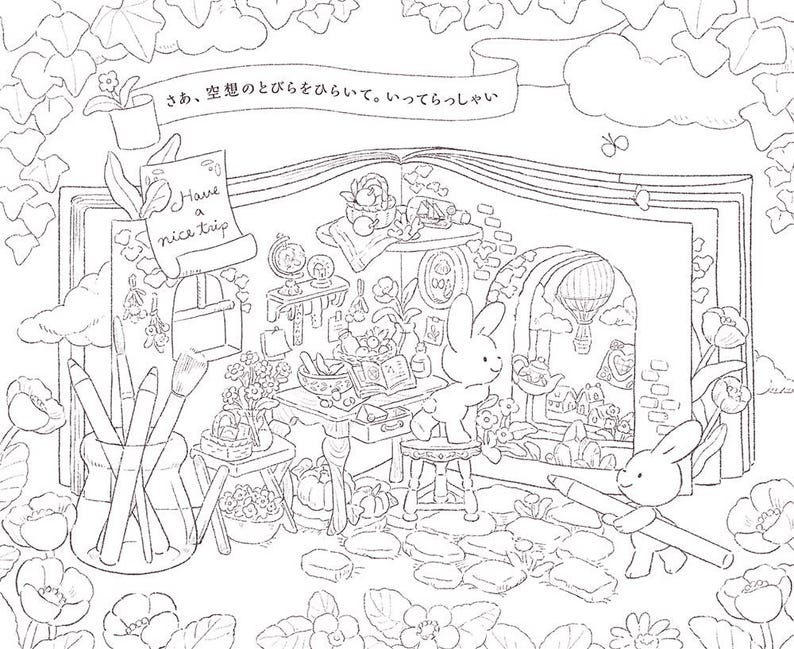 Tokimeku Vol.4: Rabbit's Fairy Tale Fantasy Picture Book - Etsy