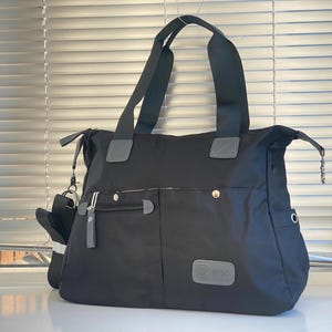 Nylon Bag | Shoulder Bag | Multi-Compartment | Front Pockets | Messenger Bag | Crossbody Bag | Travel Bag | Mommy bag | Diaper Bag | Zippers