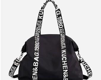 Waterproof Nylon Tote Bag | Crossbody Diaper Bag