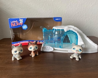 Littlest Pet Shop LPS Authentic Advent Calender Puppy Penguin
