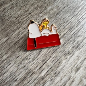 Woodstock & Snoopy Enamel Pin
