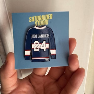 Épinglette en jersey émaillé Hollander Rivalité chauffée