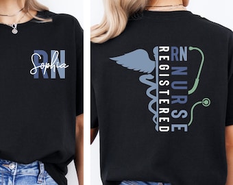 Personalized Registered Nurse Shirt, RN Appreciation Gift, Medical Gift