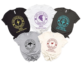 Custom Percy Jackson Shirt, Camp Half Blood, Heroes Of Olympus, Jupiter, Book Lover Gift