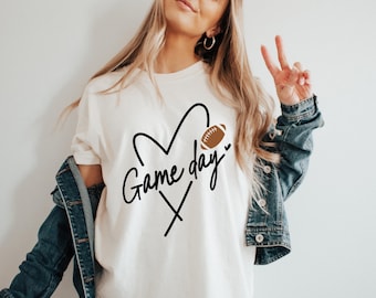Funny Mom Game Day Football Shirt, Women's Sports Tee Gift