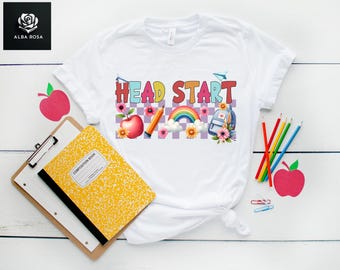 Head Start Teacher Shirt, Back to School, Early Heard Start Kids, First Day