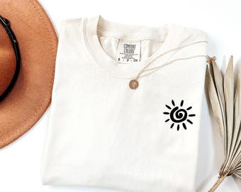 Comfort Colors Sun Shirt, Beach Life Tee, Summer Vacation Clothes