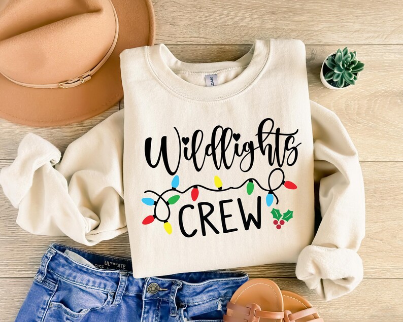 Wildlights Crew Sweatshirt, Animal Keeper, Animals Love Shirt, School