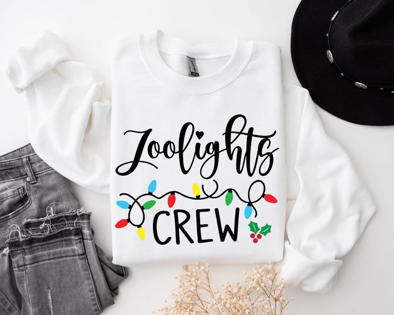 Zoolights Crew Sweatshirt, Animal Keeper, Animals Love Shirt, School