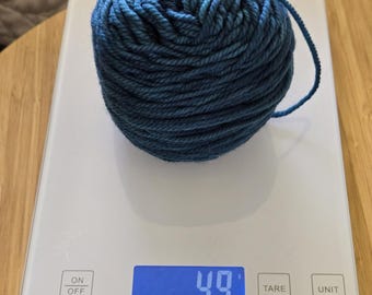 Partial skein - Plucky Knitter Trusty Worsted Yarn