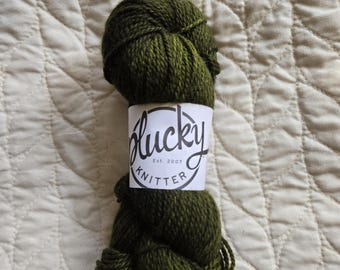 1 skein - Plucky Knitter Scholar Worsted yarn