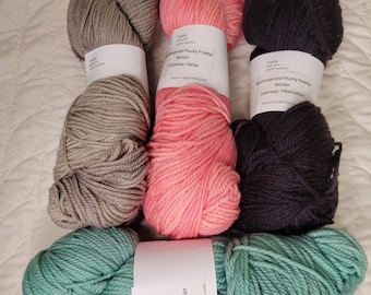 Destash - The Plucky Knitter Plucky Trusty Worsted Weight Yarn
