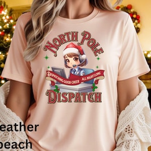 Dispatcher Christmas shirt, 911 operator christmas shirt, funny North pole dispatch, dispatcher holiday tee, dispatcher appreciation gift,
