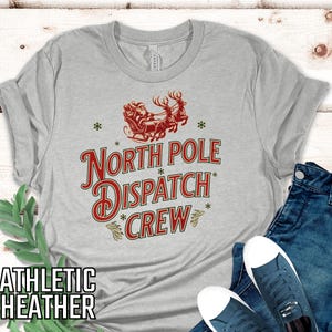 911 Dispatcher Christmas shirt, north pole dispatch crew, dispatch Christmas shirt, dispatcher appreciation shirt, christmas dispatch tshirt
