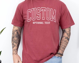 Comfort Colors Custom T-Shirt, Personalized Gift