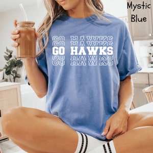 Custom Mascot Shirt, Comfort Colors Team Shirt, Custom Team Shirt, Team Mascot Shirt, School Tee, School Spirit Shirt, Game Day School Shirt