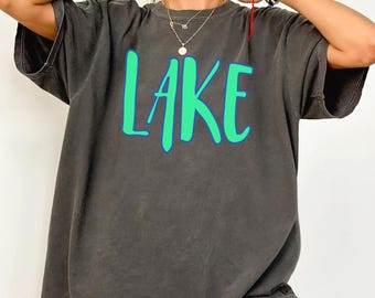 Comfort Colors Lake Days T-Shirt, Summer Vacation Tee, Lake Shirt, Travel Lover Outfit, Vacation & Camper Clothing, Camper Apparel