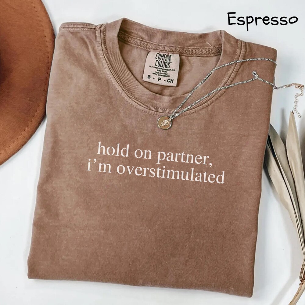 Comfort Colors Overstimulated Shirt, Funny Mom Shirt, Tired Shirt, Unhinged Shirt, Weirdcore Shirt, Weird Shirt, Tired Mom Shirt Funny Shirt By Buzzteens Fashion