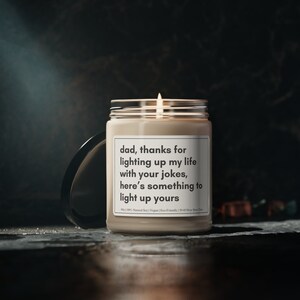 Fathers Day Gift, Gag Gifts for Dad, Funny Candle for Dad, Father&#39;s Day Gift from Daughter Son, Bonus Dad Gifts for Husband, Dad Joke Gift